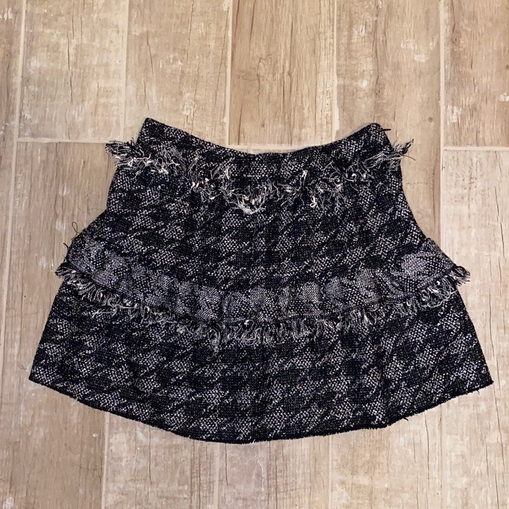 Zara Houndstooth skirt